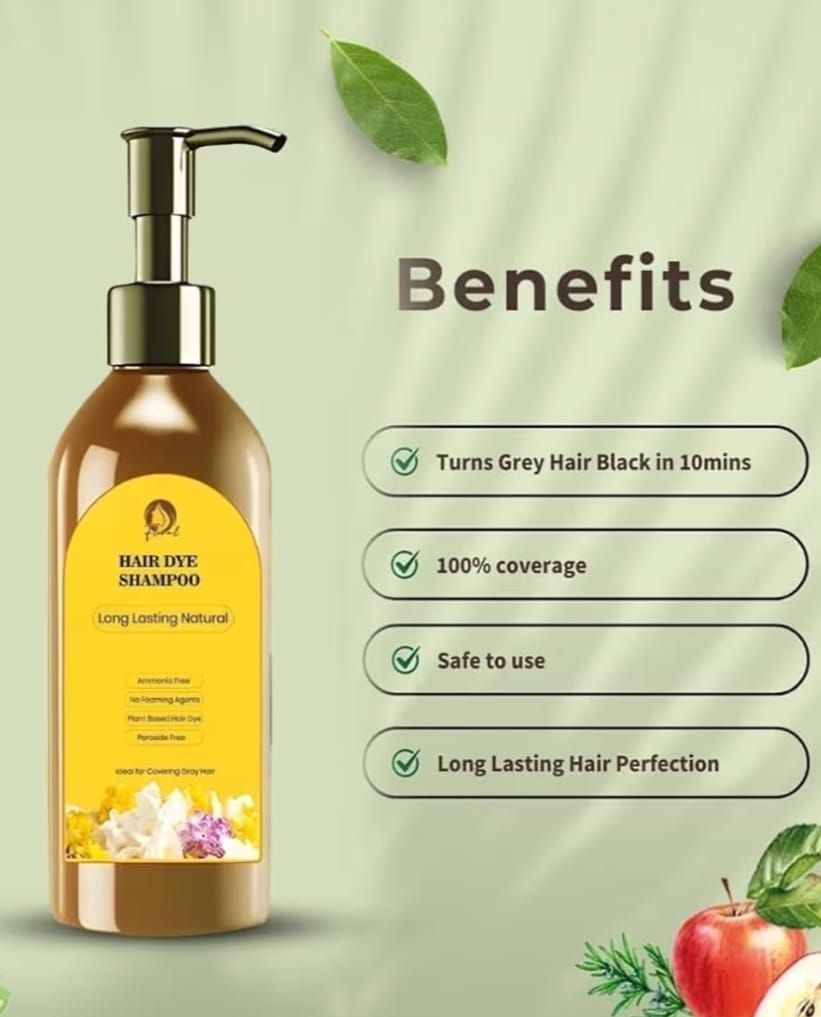 Long Lasting Natural Hair Dye Shampoo - 2