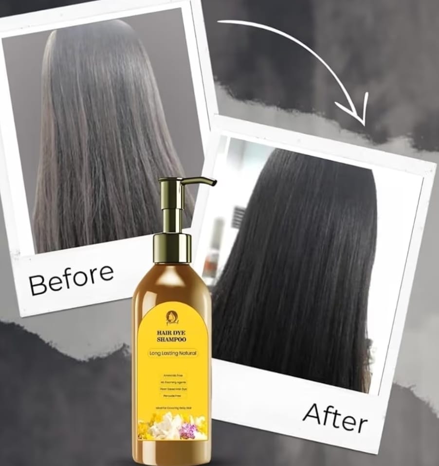 Long Lasting Natural Hair Dye Shampoo - 2